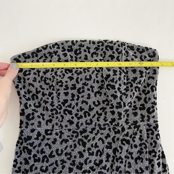 Superdown Rosalyn Tulip Dress in Silver Multi Size XS - Picture 8 of 10